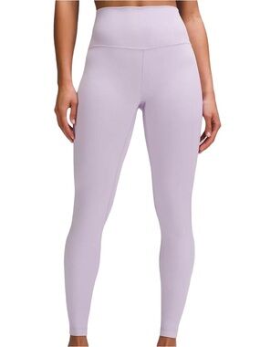 lululemon athletica Align leggings high rise pant 28” in color lilac ether